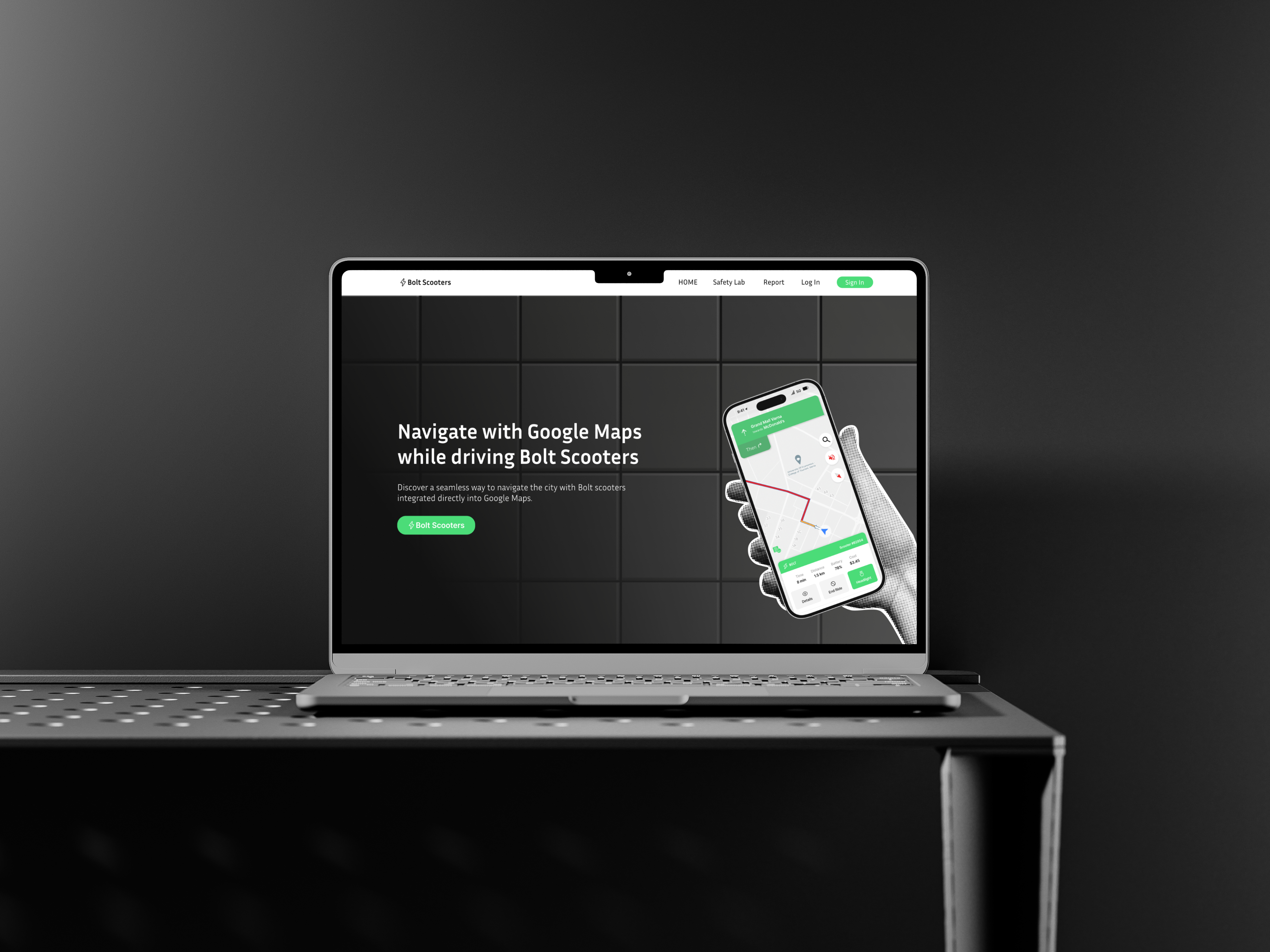 Bolt Scooter Widget
